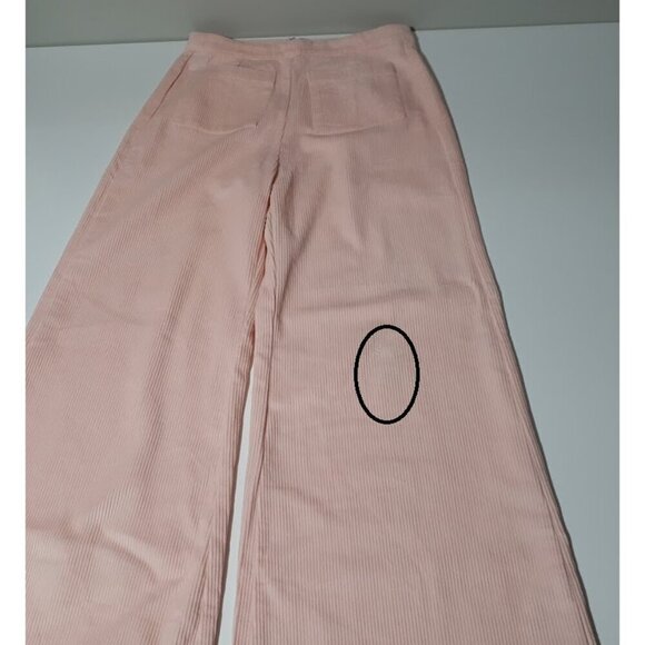 NWT Faithfull the Brand pink corduroy wide leg pants, 4 - Picture 11 of 11